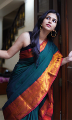 Load image into Gallery viewer, Vaidehi - ವೈದೇಹಿ (Premium Narayanpet Handloom Pure Cotton)