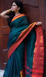 Load image into Gallery viewer, Vaidehi - ವೈದೇಹಿ (Premium Narayanpet Handloom Pure Cotton)