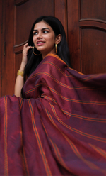 Load image into Gallery viewer, Kesariya - केसरिया (Premium Narayanpet Handloom Pure Cotton)