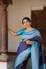 Load image into Gallery viewer, Royal Skies (Premium Quality Silk)