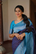 Load image into Gallery viewer, Royal Skies (Premium Quality Silk)