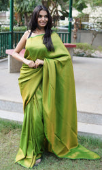 Load image into Gallery viewer, Kishani (Premium Quality Kanjivaram Silk Saree)