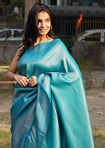 Load image into Gallery viewer, Krishna (Premium Quality Kanjivaram Silk Saree)