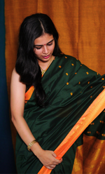 Load image into Gallery viewer, CHANDRIMA - चंद्रिमा (Premium Handloom Gadwal Silk Cotton)