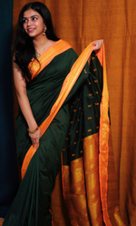 Load image into Gallery viewer, CHANDRIMA - चंद्रिमा (Premium Handloom Gadwal Silk Cotton)