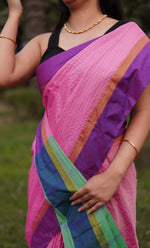 Load image into Gallery viewer, Gulaab - गुलाब (Premium Quality Kanjivaram Art Silk Saree)