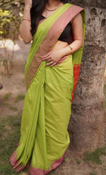 Load image into Gallery viewer, Kamal - कमल (Premium Quality Kanjivaram Art Silk Saree)