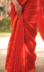 Load image into Gallery viewer, Charukrithi - चारुकृति (Premium Narayanpet Handloom Pure Cotton)