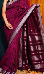 Load image into Gallery viewer, TANISHA - तनीषा (Premium Handloom Gadwal Silk Cotton)