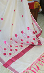 Load image into Gallery viewer, Vasantham - വസന്തം (Traditional Kerala Cotton Saree)