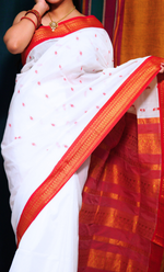 Load image into Gallery viewer, AGIRA - अगिरा (Premium Handloom Gadwal Silk Cotton)