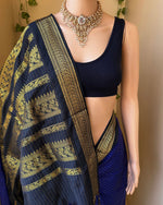 Load image into Gallery viewer, Dhivya - दिव्या (Premium Checked Handloom Gadwal Silk Cotton)