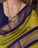 Load image into Gallery viewer, Lekha - लेखा(Premium Handloom Checked Gadwal Silk Cotton)