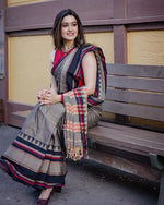 Load image into Gallery viewer, Chandrakauns - चंद्रकौंस (Narayanpet Handloom Pure Cotton)