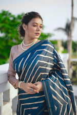 Load image into Gallery viewer, Tussar Silk Leriya (Premium Quality Soft Silk)