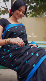 Load image into Gallery viewer, Black and Blue Hearts