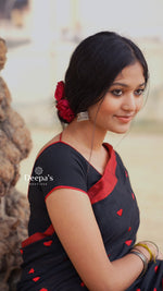 Load image into Gallery viewer, Black and Red Hearts