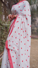 Load image into Gallery viewer, White and Red Hearts