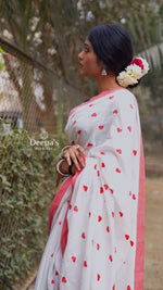 Load image into Gallery viewer, White and Red Hearts