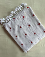 Load image into Gallery viewer, White and Red Hearts