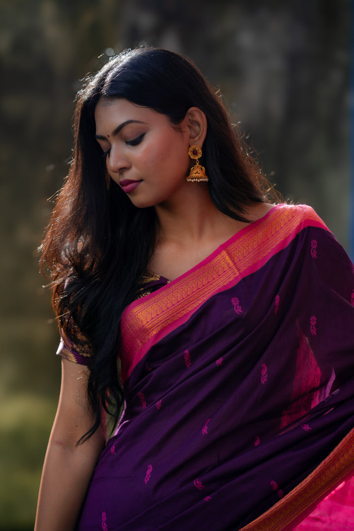Rakshika - रक्षिका (Premium Handloom Gadwal Silk Cotton)