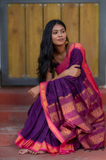 Load image into Gallery viewer, Rakshika - रक्षिका (Premium Handloom Gadwal Silk Cotton)