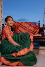 Load image into Gallery viewer, Vilasini - విలాసిని (Premium Handloom Gadwal Silk Cotton)