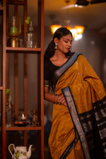 Load image into Gallery viewer, Manjal - மஞ்சல் (Premium Handloom Gadwal Silk Cotton)