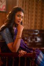 Load image into Gallery viewer, Kurunji - కురుంజి (Premium Maheswari Silk Cotton)