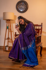 Load image into Gallery viewer, Kurunji - కురుంజి (Premium Maheswari Silk Cotton)