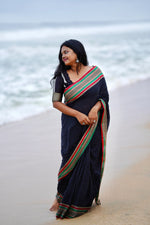 Load image into Gallery viewer, Kadal - கடல் (Premium Narayanpet Handloom Pure Cotton)