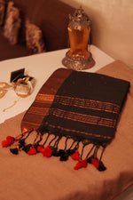 Load image into Gallery viewer, Shiny Maroon (Khadi Handloom Pure Cotton)