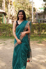 Load image into Gallery viewer, Shiny Maroon (Khadi Handloom Pure Cotton)