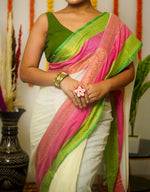 Load image into Gallery viewer, Mridula - മൃദുല (Premium 120 Count Kerala Onam Mul Cotton)