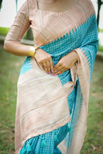 Load image into Gallery viewer, Elegant Soft Tussar (Premium Quality Soft Silk)