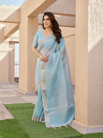 Load image into Gallery viewer, Tissue Linen Silk (Premium Quality Soft Silk)