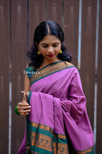 Load image into Gallery viewer, Dhenuka - ಧೇನುಕಾ (Premium Handloom Gadwal Silk Cotton)