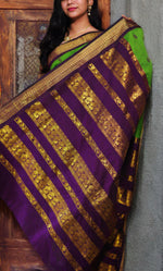 Load image into Gallery viewer, SAMIKSHA - समीक्षा (Premium Handloom Gadwal Silk Cotton)