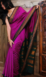 Load image into Gallery viewer, KAANTHI - कांठी (Premium Handloom Gadwal Silk Cotton)