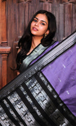 Load image into Gallery viewer, NAGAKANT - नागकांत (Premium Handloom Gadwal Silk Cotton)