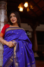 Load image into Gallery viewer, Mandraati - मंदराती (Premium Handloom Gadwal Silk Cotton)