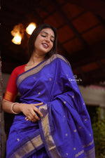 Load image into Gallery viewer, Mandraati - मंदराती (Premium Handloom Gadwal Silk Cotton)