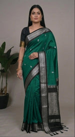 Load image into Gallery viewer, Amritha - அமிர்தா (Rare Colour Combo Handloom Gadwal Silk Cotton)