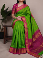 Load image into Gallery viewer, Meenakshi - மீனாட்சி (Premium Handloom Gadwal Silk Cotton)