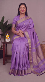 Load image into Gallery viewer, Devipriya - దేవిప్రియ (Rare Colour Handloom Gadwal Silk Cotton)