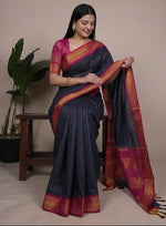 Load image into Gallery viewer, Savitri - സാവിത്രി (Premium Handloom Gadwal Silk Cotton)