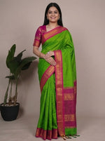 Load image into Gallery viewer, Meenakshi - மீனாட்சி (Premium Handloom Gadwal Silk Cotton)