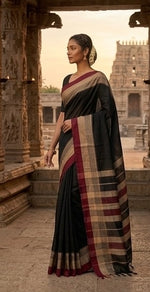 Load image into Gallery viewer, Bindhumalini - ಬಿಂಧುಮಾಲಿನಿ (Narayanpet Handloom Pure Cotton)