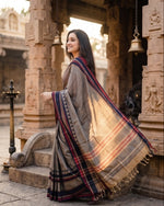 Load image into Gallery viewer, Chandrakauns - चंद्रकौंस (Narayanpet Handloom Pure Cotton)