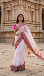 Load image into Gallery viewer, White Lady (Premium Handloom Soft Cotton)